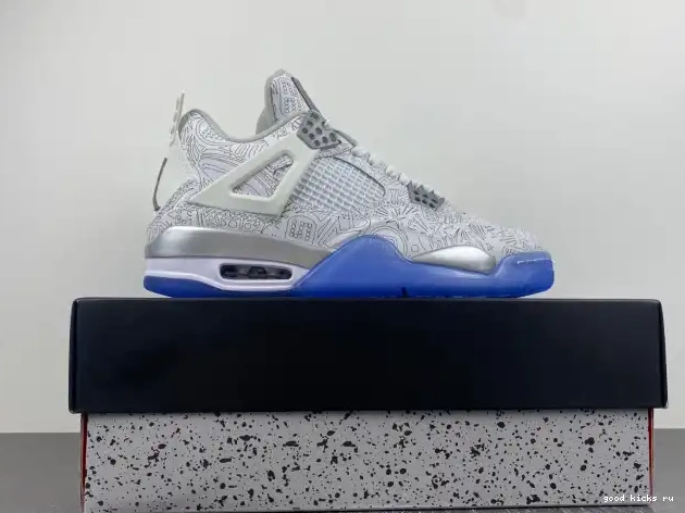 Retro 705333-105 4 Anniversary 30th Jordan Laser 0507